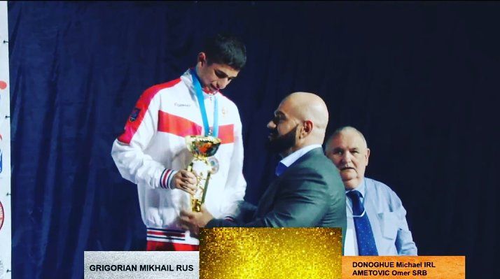 Награды для чемпионата Европы по боксу среди юношей в Анапе