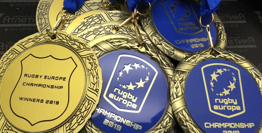 Медали чемпионанта европы по регби в краснодаре
